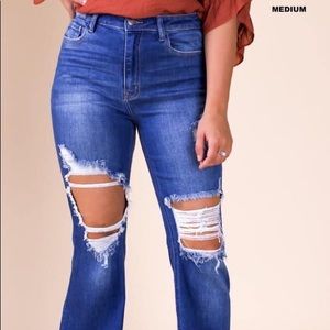 NWOT cello high waisted flares